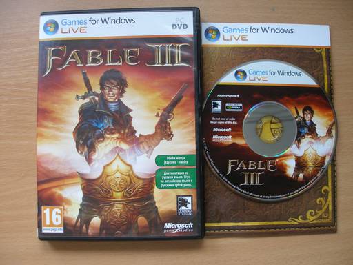 Fable III - Fable III Обзор русско-польского DVD-BOX